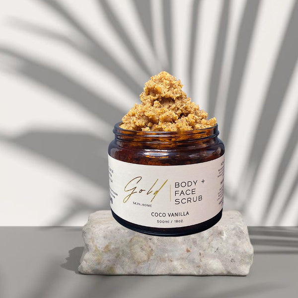 Coco Vanilla Body + Face Sugar Scrub