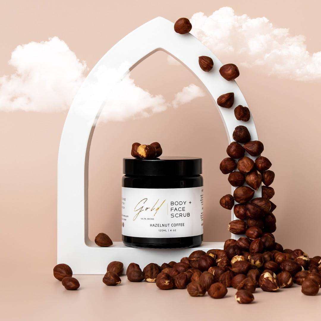 Hazelnut Coffee Body + Face Sugar Scrub