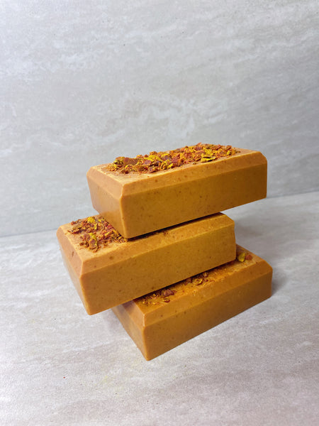 Glow Turmeric + Honey Face & Body Soap Bar